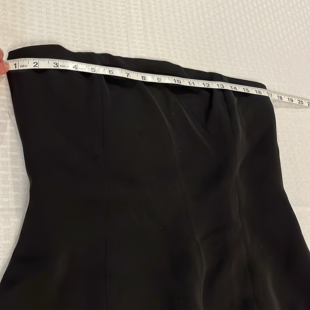 Hugo Buscati Collection Black Cocktail Dress at its finest Sexy yet classy sz 10 - Picture 9 of 14